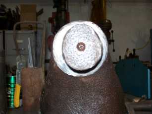 Severely worn Horn shaft