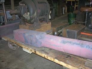 Unmachined square shaft